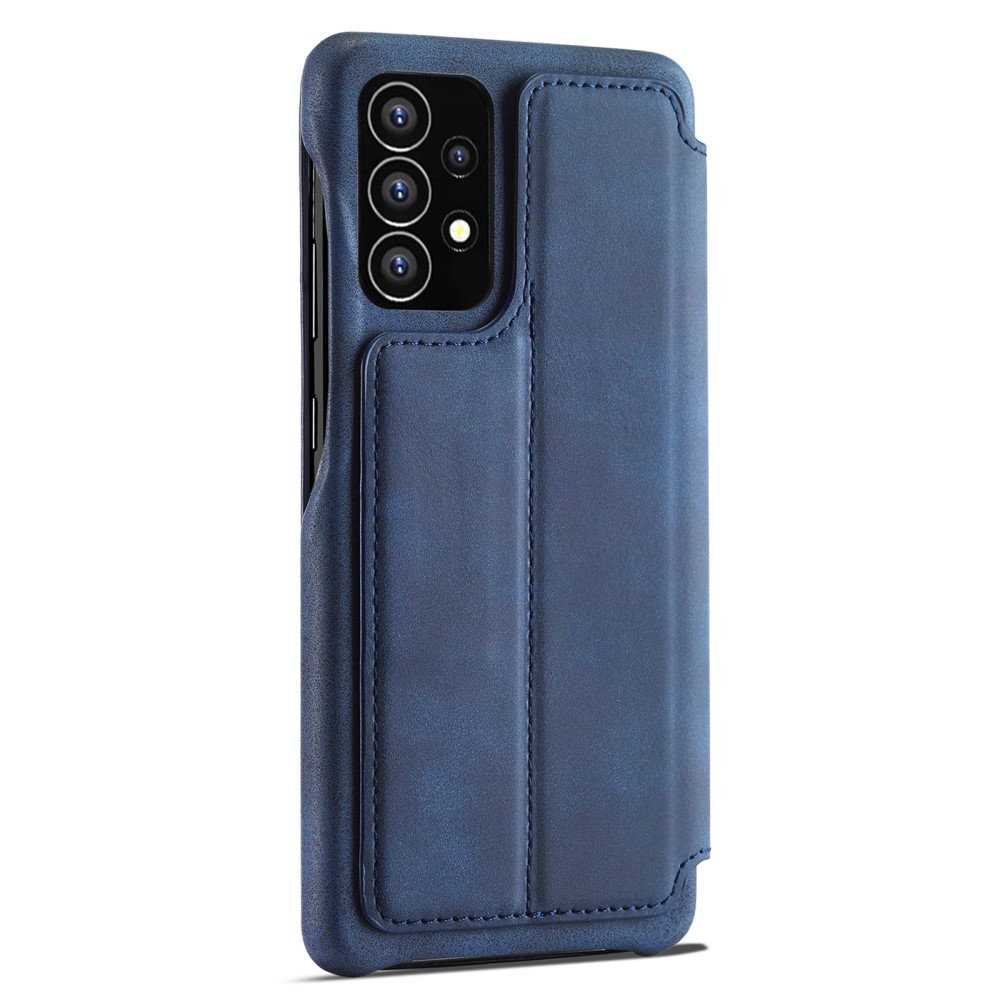 LC.IMEEKE LC.IMEEKE Samsung Galaxy A53 5G Fodral Retro Flip Blå