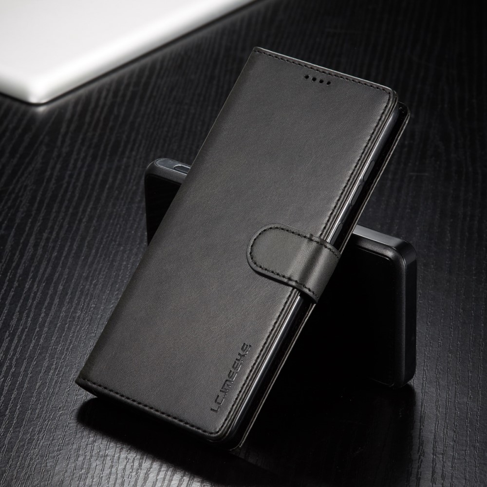 LC.IMEEKE LC.IMEEKE Samsung Galaxy A53 5G Fodral Läder Svart
