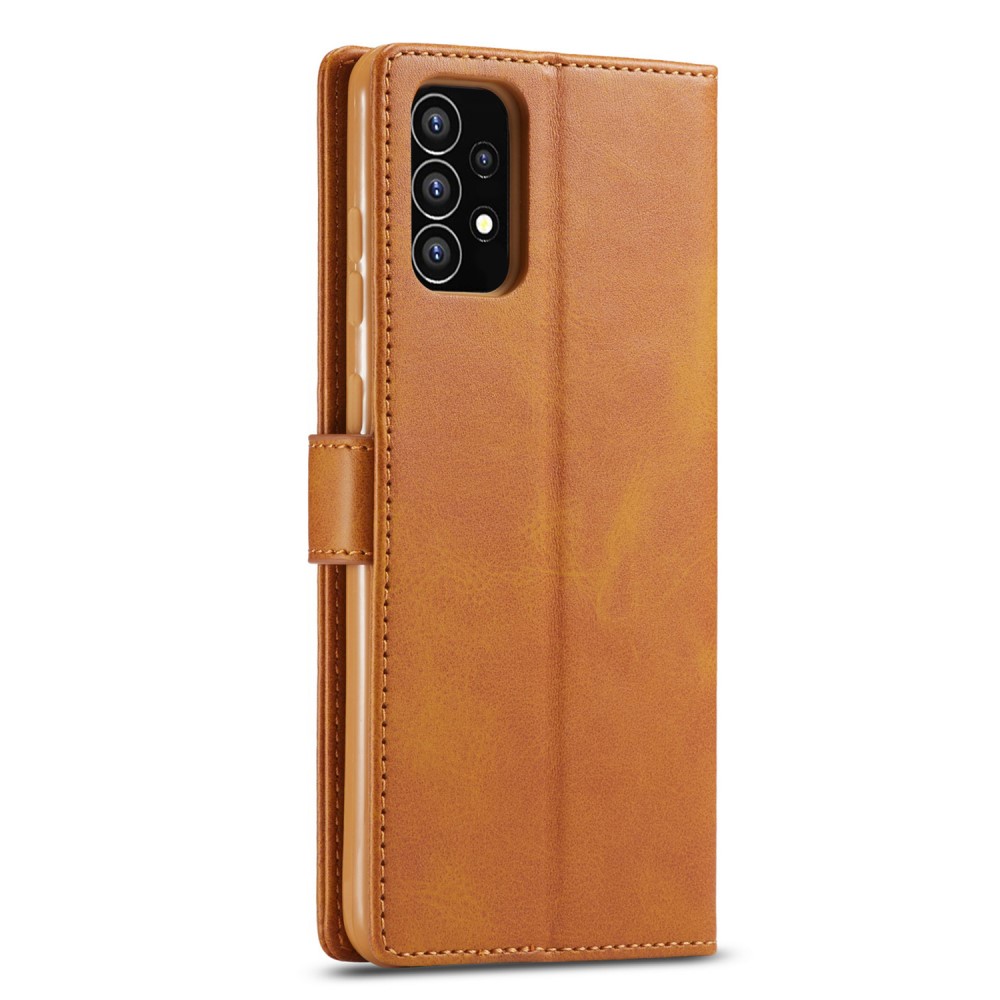 LC.IMEEKE LC.IMEEKE Samsung Galaxy A53 5G Fodral Läder Brun