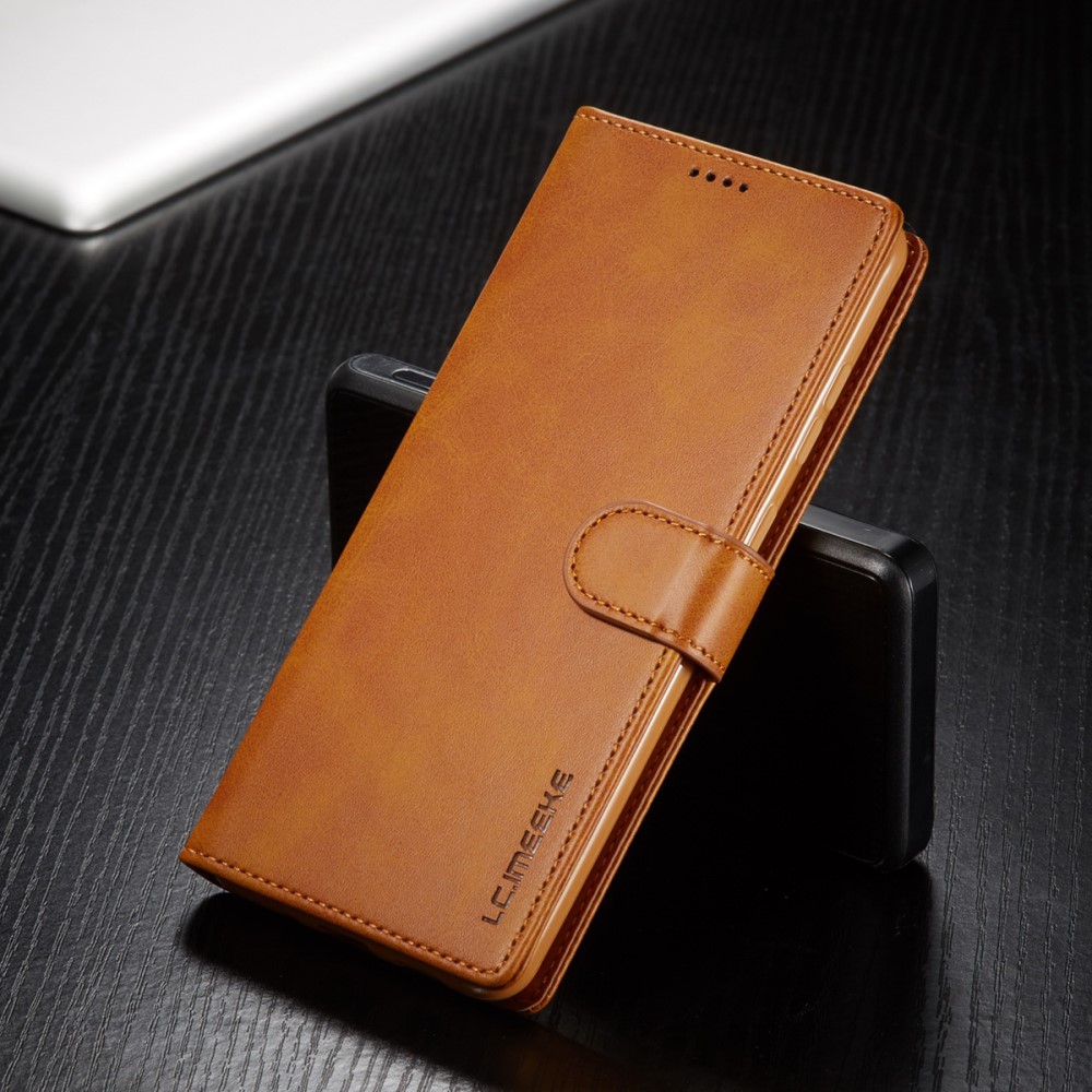 LC.IMEEKE LC.IMEEKE Samsung Galaxy A53 5G Fodral Läder Brun