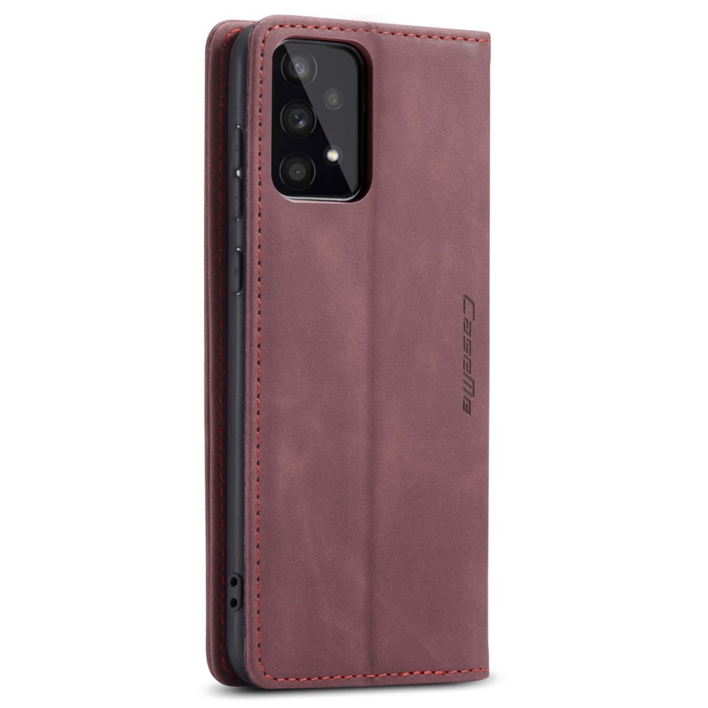 CASEME CASEME Samsung Galaxy A53 5G Fodral Retro Läder Röd