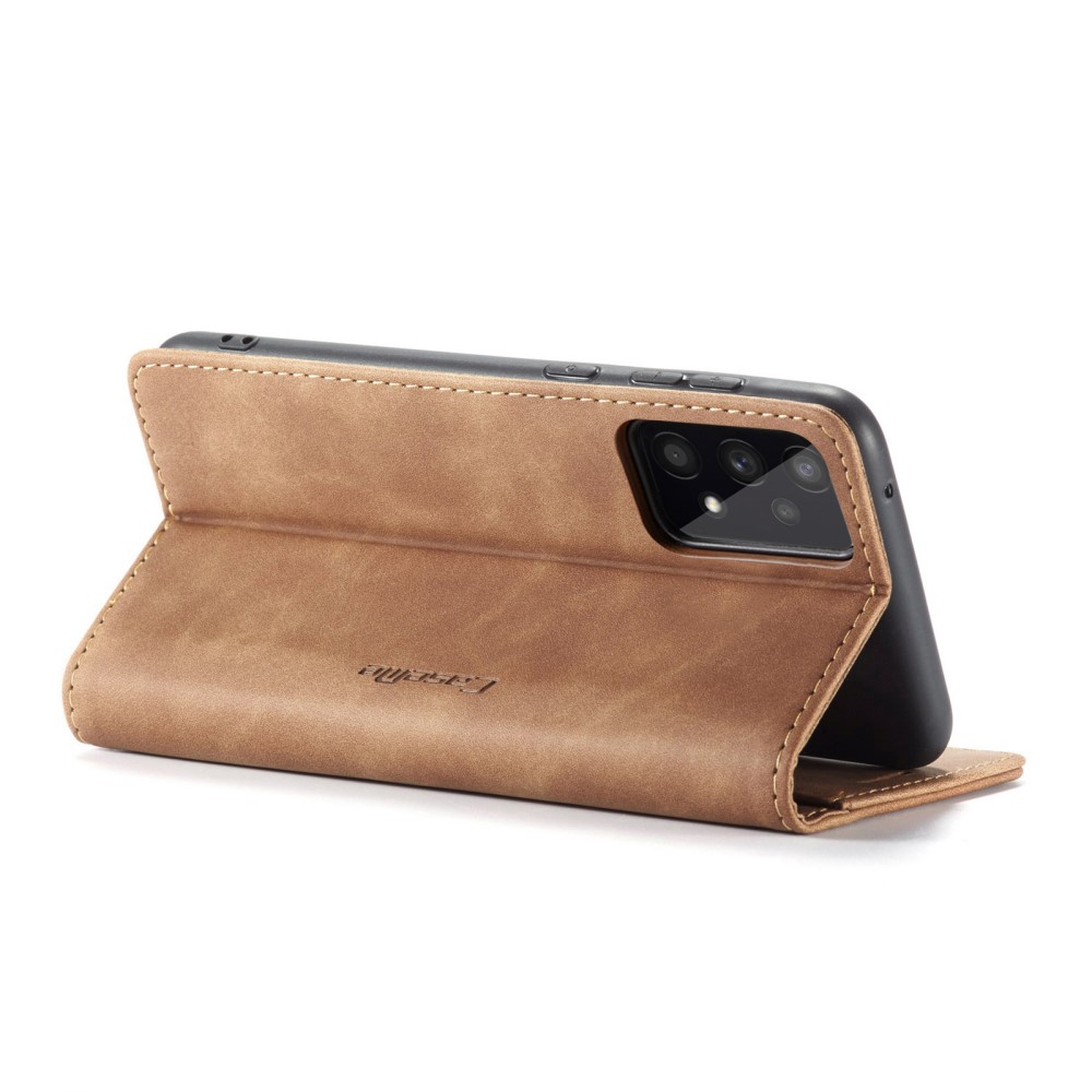 CASEME CASEME Samsung Galaxy A53 5G Fodral Retro Läder Brun