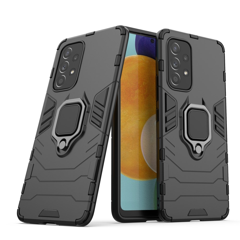  Samsung Galaxy A53 5G Skal Ring Armor Hybrid Svart