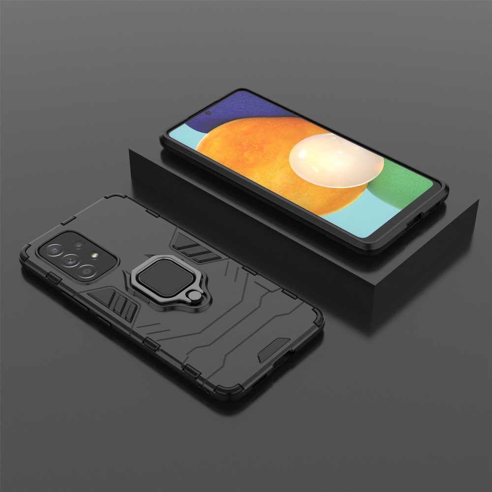  Samsung Galaxy A53 5G Skal Ring Armor Hybrid Svart