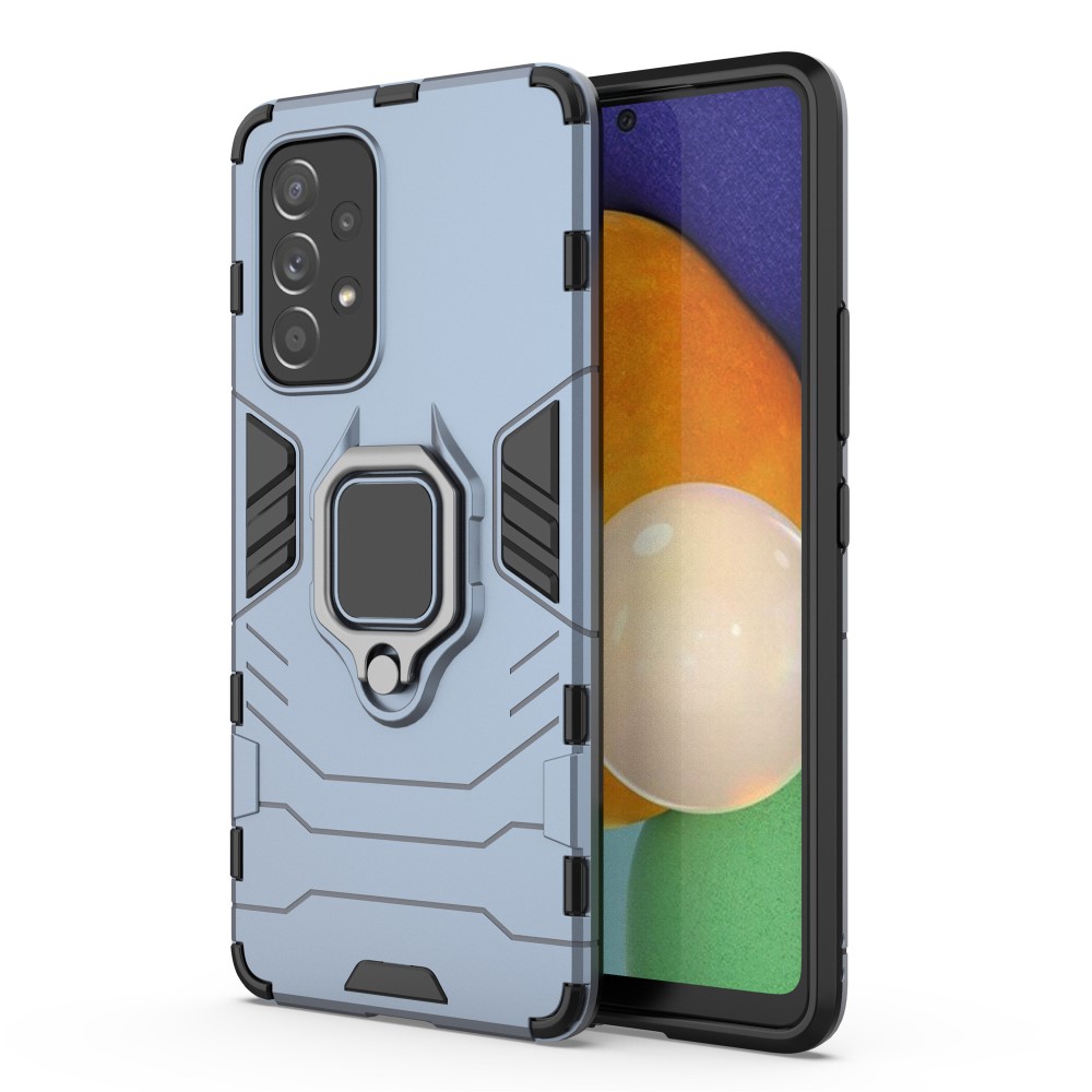  Samsung Galaxy A53 5G Skal Ring Armor Hybrid Navy Blue