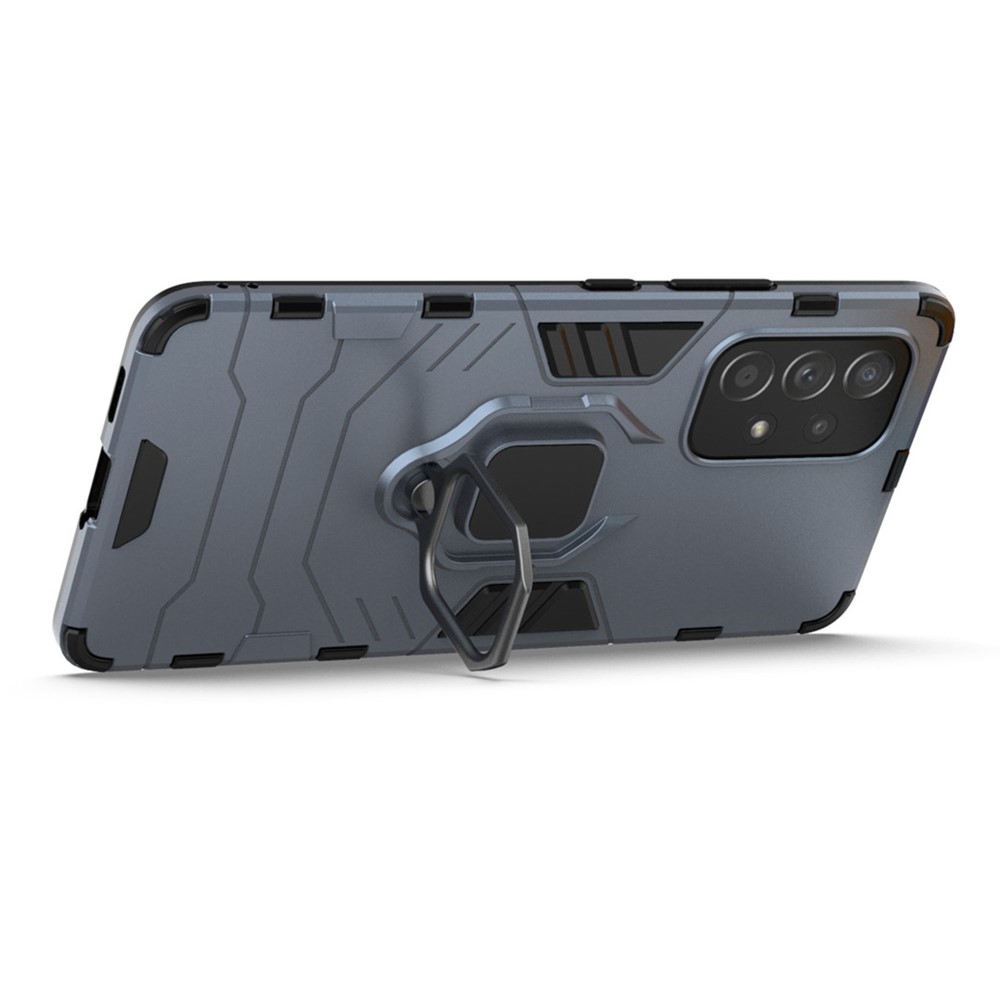  Samsung Galaxy A53 5G Skal Ring Armor Hybrid Navy Blue