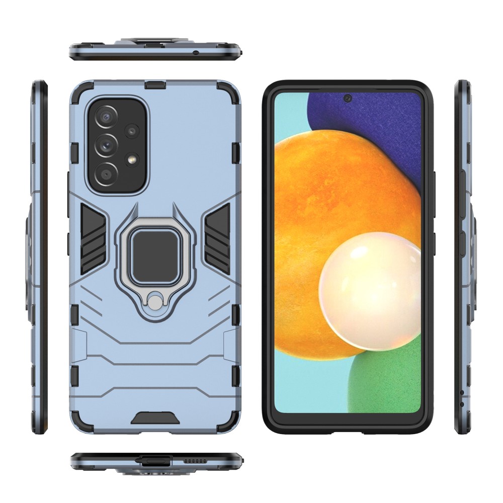  Samsung Galaxy A53 5G Skal Ring Armor Hybrid Navy Blue