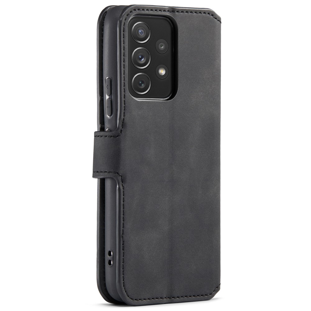 DG.MING DG.MING Samsung Galaxy A53 5G Fodral Retro Läder Svart