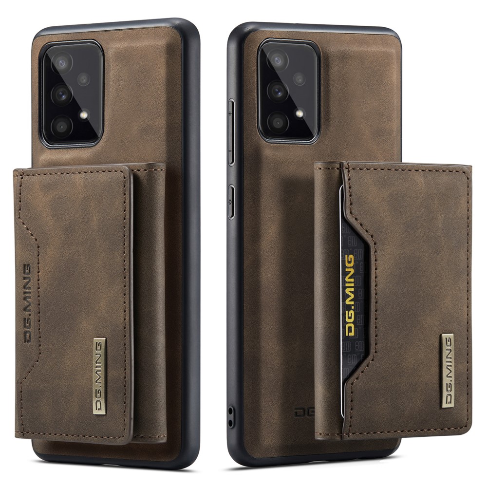 DG.MING DG.MING Samsung Galaxy A53 5G Skal Avtagbart Fodral Brun