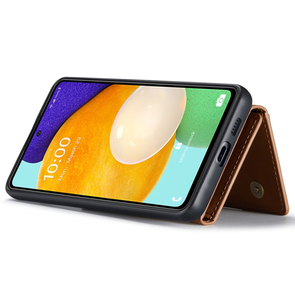 DG.MING DG.MING Samsung Galaxy A53 5G Skal Avtagbart Fodral Brun