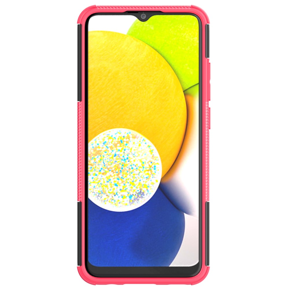  Samsung Galaxy A03 Skal Stöttåligt med Stöd Rosa