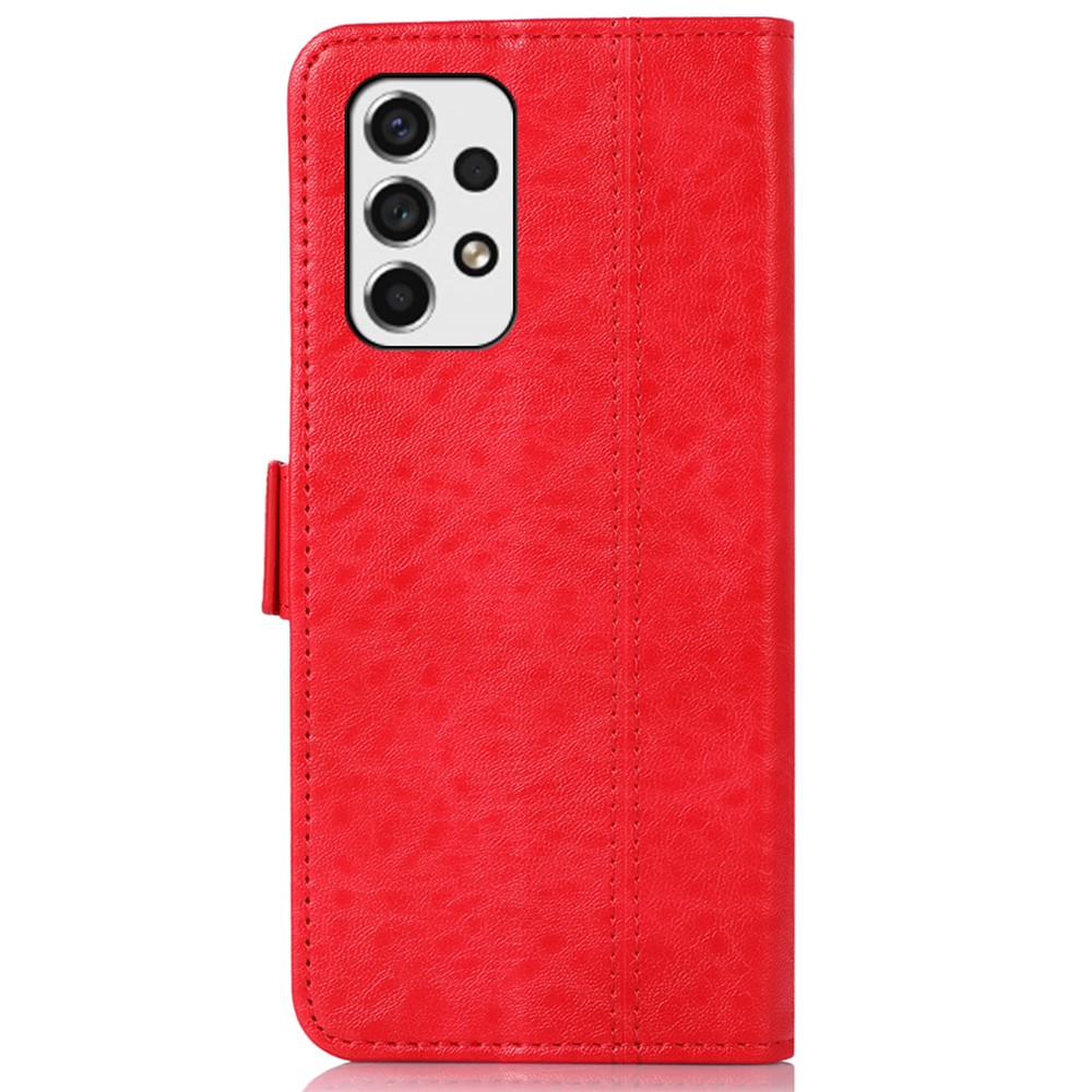  Samsung Galaxy A53 5G Fodral Crazy Horse Röd