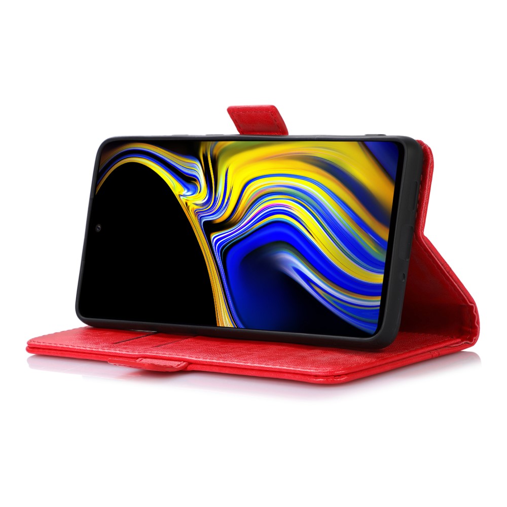  Samsung Galaxy A53 5G Fodral Crazy Horse Röd