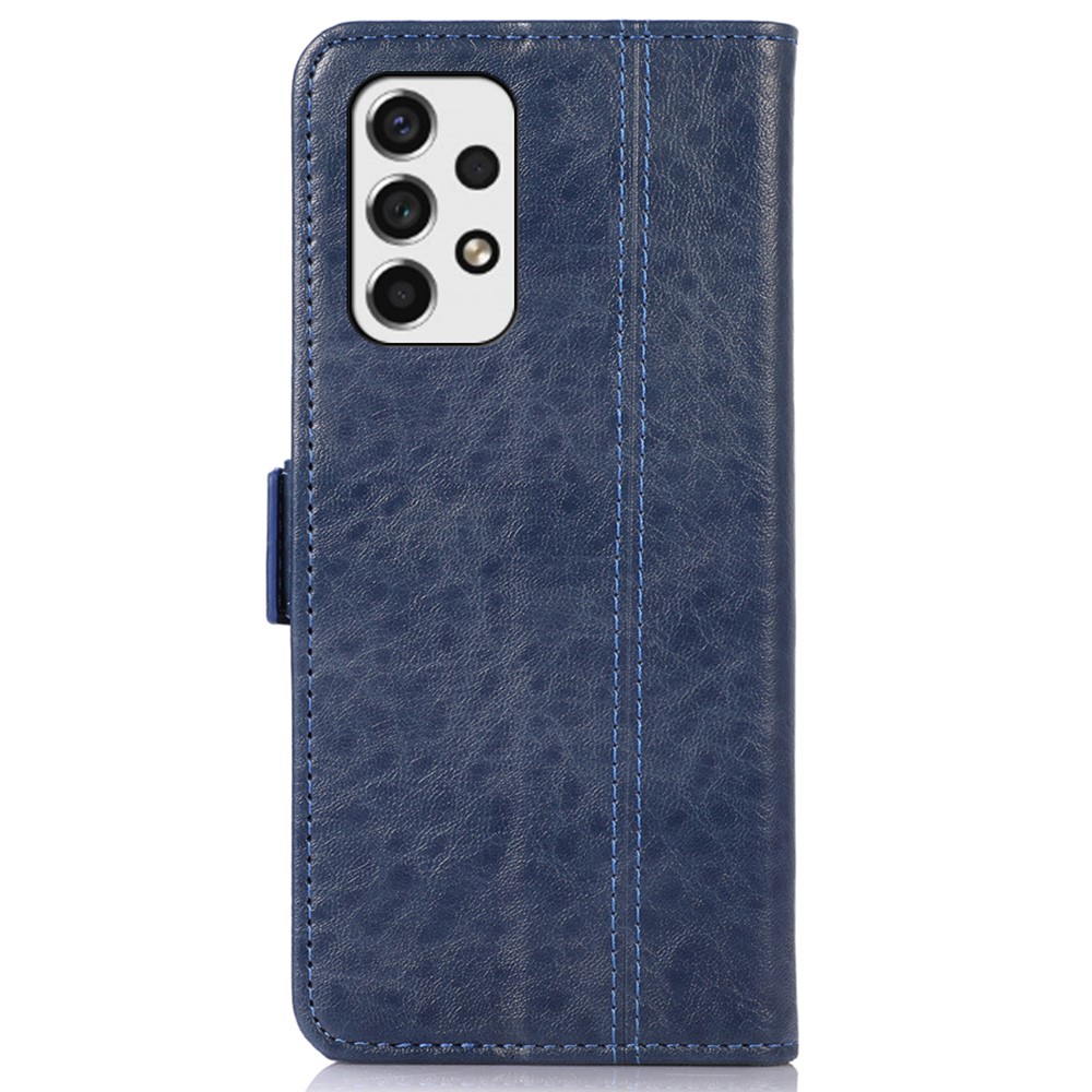 Samsung Galaxy A53 5G Fodral Crazy Horse Blå