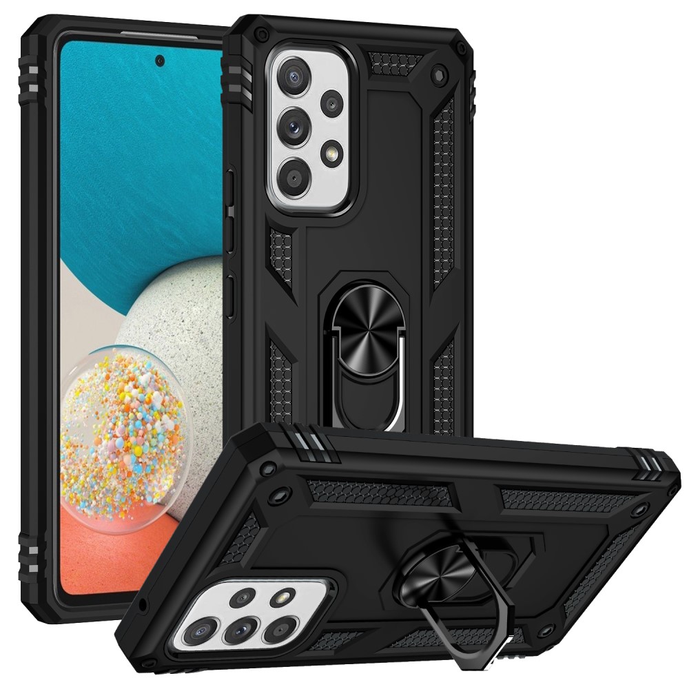  Samsung Galaxy A53 5G Skal Armor Hybrid Ring Svart