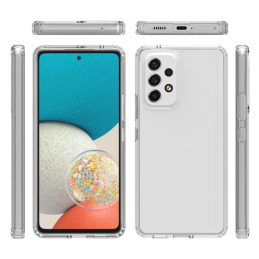  Samsung Galaxy A53 5G Skal Hybrid Akryl/TPU Transparent