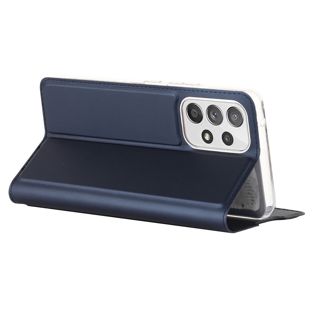  Samsung Galaxy A53 5G Fodral Flip Skin Touch Blå