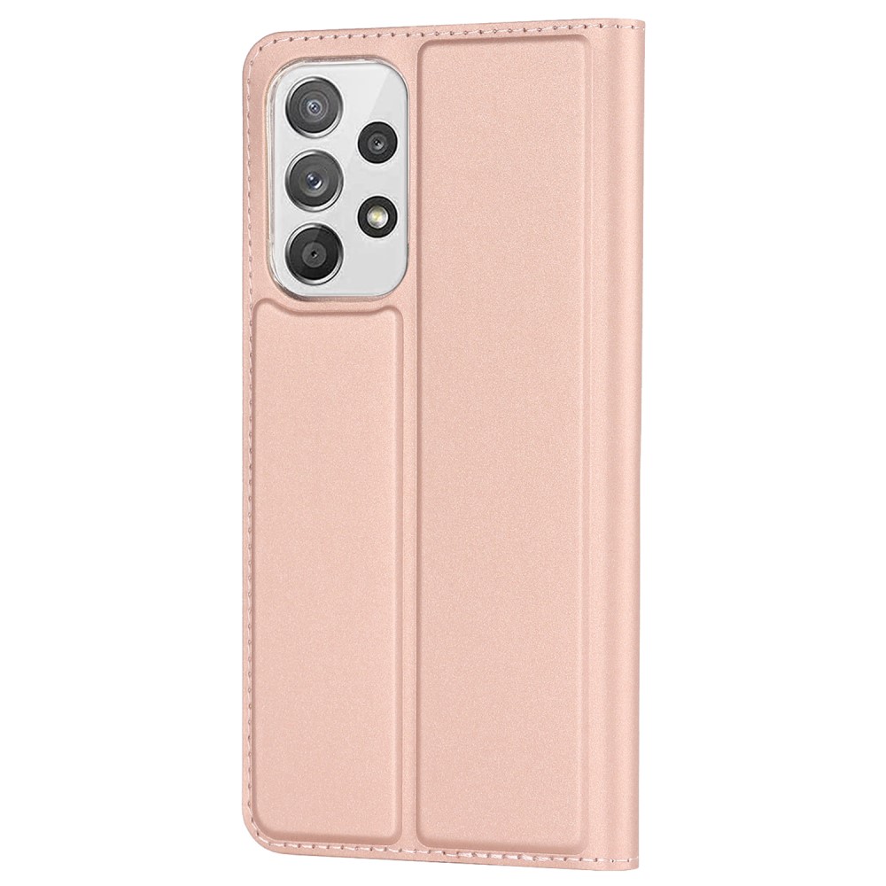  Samsung Galaxy A53 5G Fodral Flip Skin Touch Roséguld