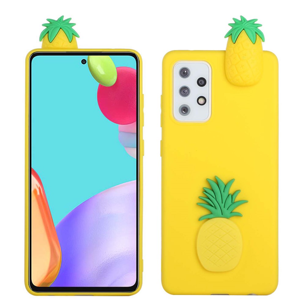  Samsung Galaxy A53 5G Skal 3D Figur Ananas
