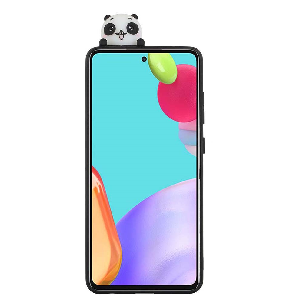  Samsung Galaxy A53 5G Skal 3D Figur Svart Panda