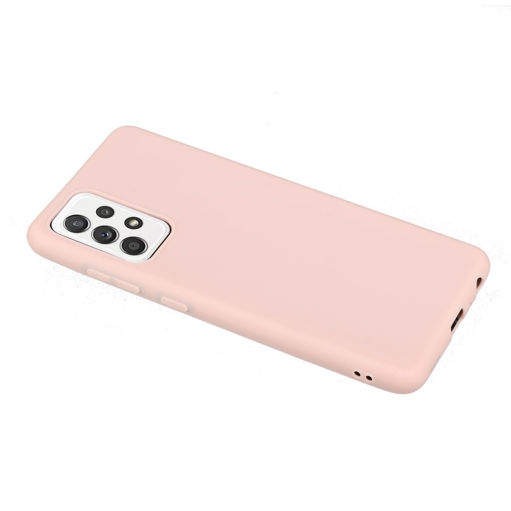  Samsung Galaxy A53 5G Skal Matt TPU Ljus Rosa