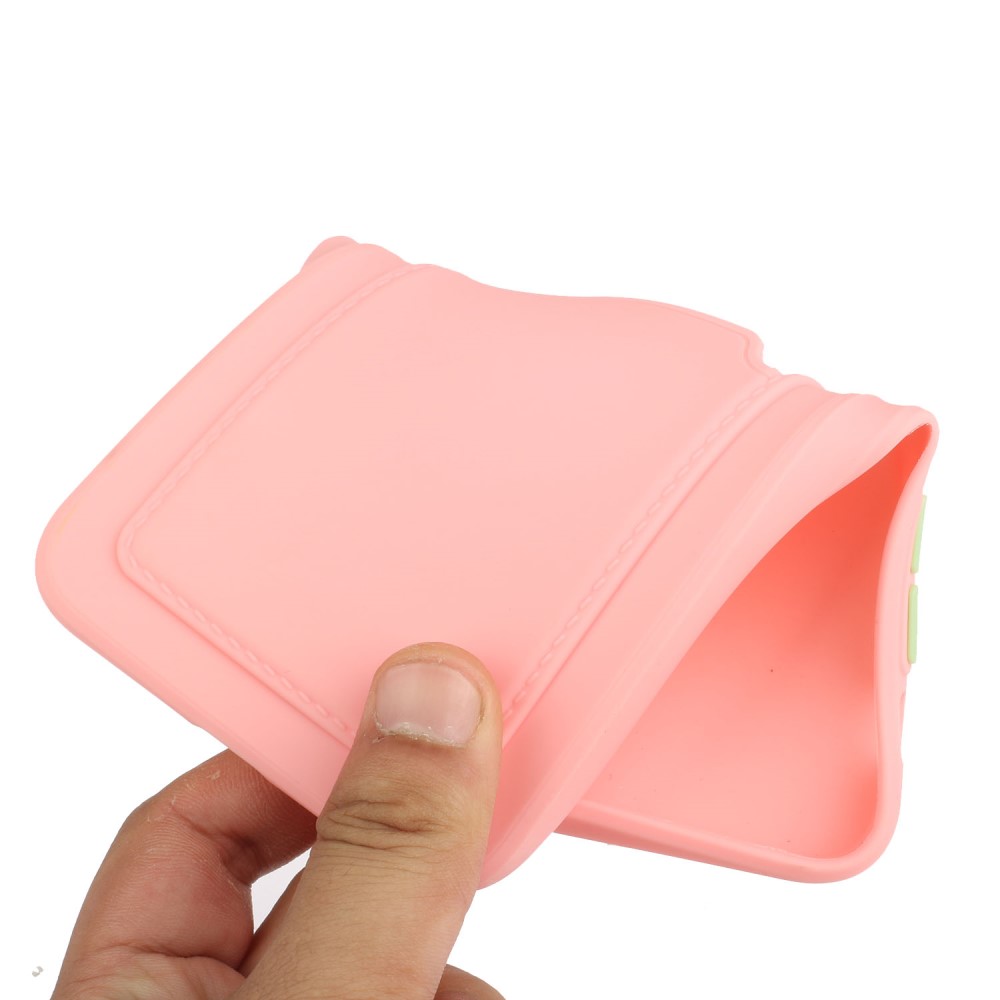  Samsung Galaxy A53 5G Skal TPU Kortfack Rosa