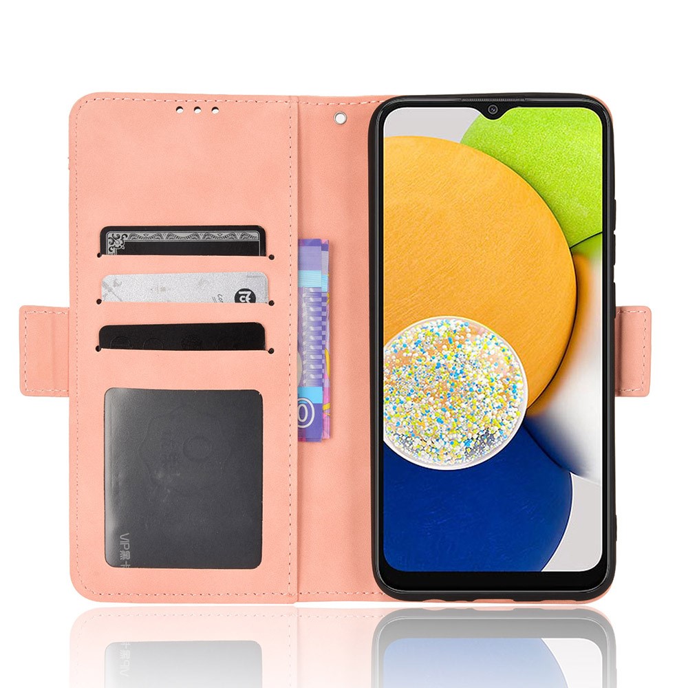  Samsung Galaxy A03 Fodral Avtagbart Kortfodral Ljus Rosa
