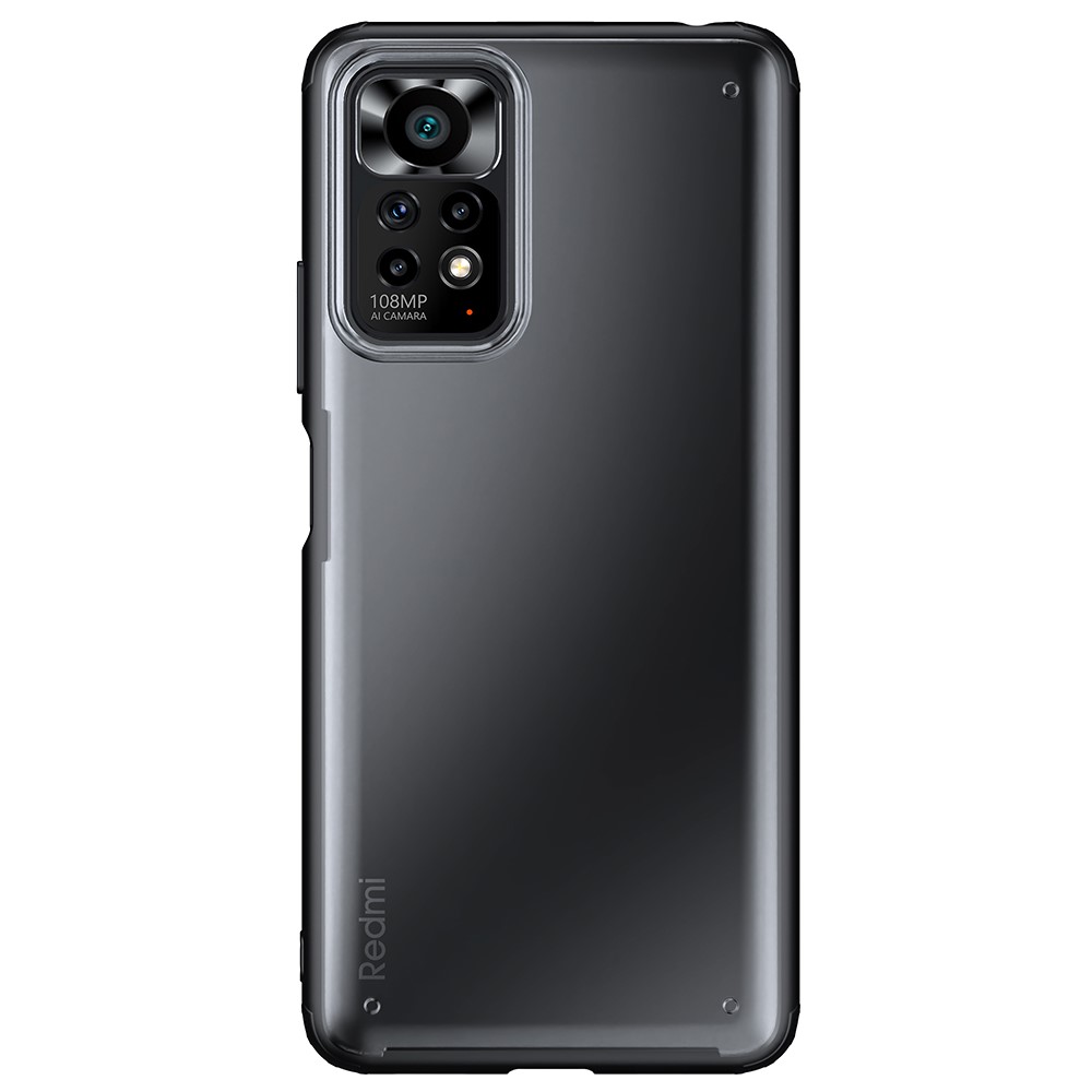  Xiaomi Redmi Note 11 4G Skal Armor Hybrid Matt Svart