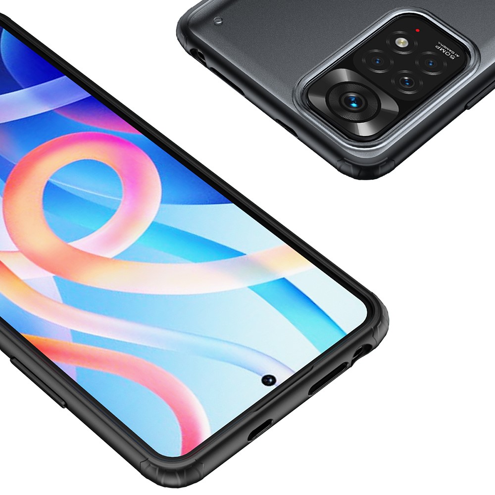 Xiaomi Redmi Note 11 4G Skal Armor Hybrid Matt Transparent