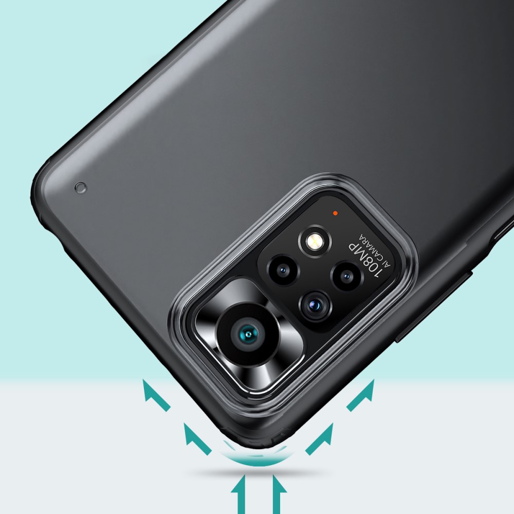  Xiaomi Redmi Note 11 4G Skal Armor Hybrid Matt Transparent