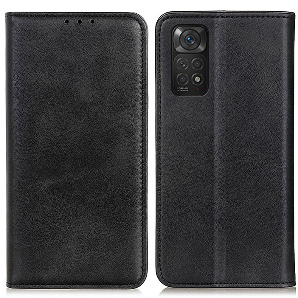  Xiaomi Redmi Note 11 4G Fodral Flip Läder Svart