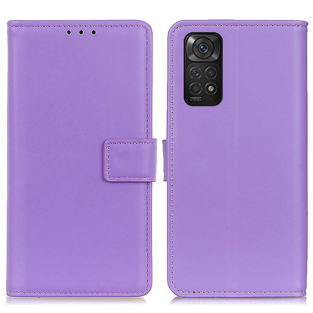 Xiaomi Redmi Note 11 4G Fodral Läder Lila