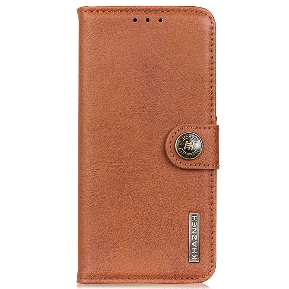 KHAZNEH KHAZNEH Xiaomi Redmi Note 11 4G Fodral Läder Brun