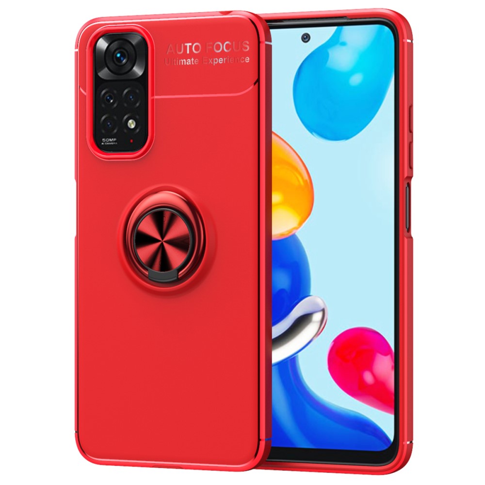  Xiaomi Redmi Note 11 4G Skal Ring Röd