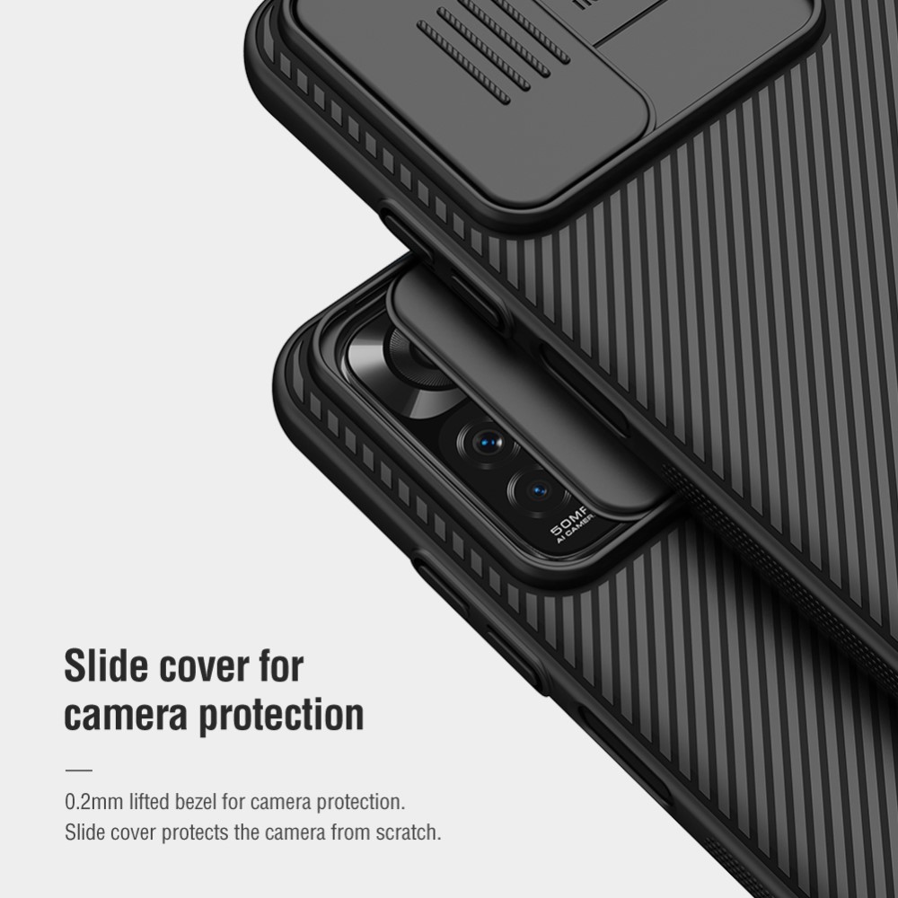 NILLKIN NILLKIN Xiaomi Redmi Note 11 4G Skal CamShield Pro Svart