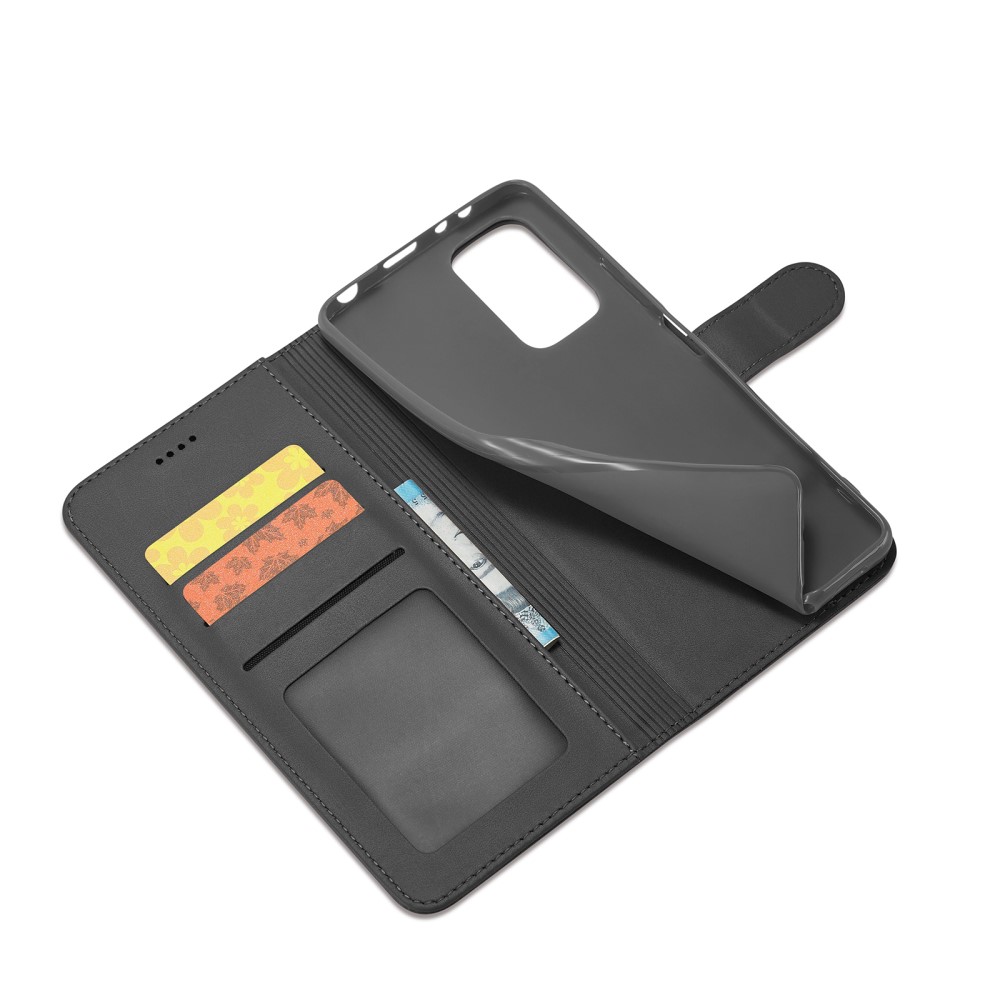 LC.IMEEKE LC.IMEEKE Xiaomi Redmi Note 11 Pro 5G Fodral Läder Svart
