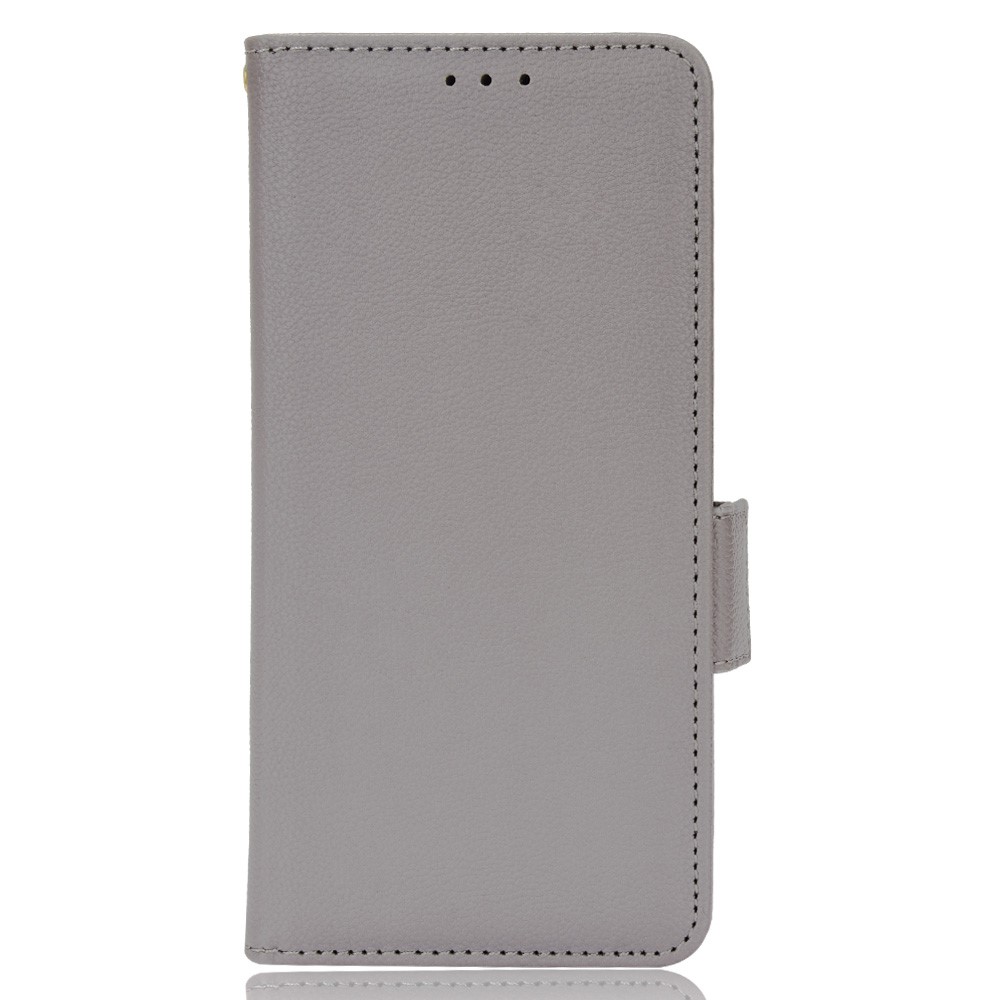  Xiaomi Redmi Note 11 Pro 5G Fodral Litchi Textur Grå
