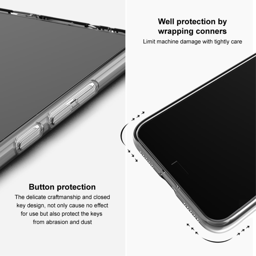 IMAK IMAK Xiaomi Redmi Note 11 4G Skal TPU Transparent