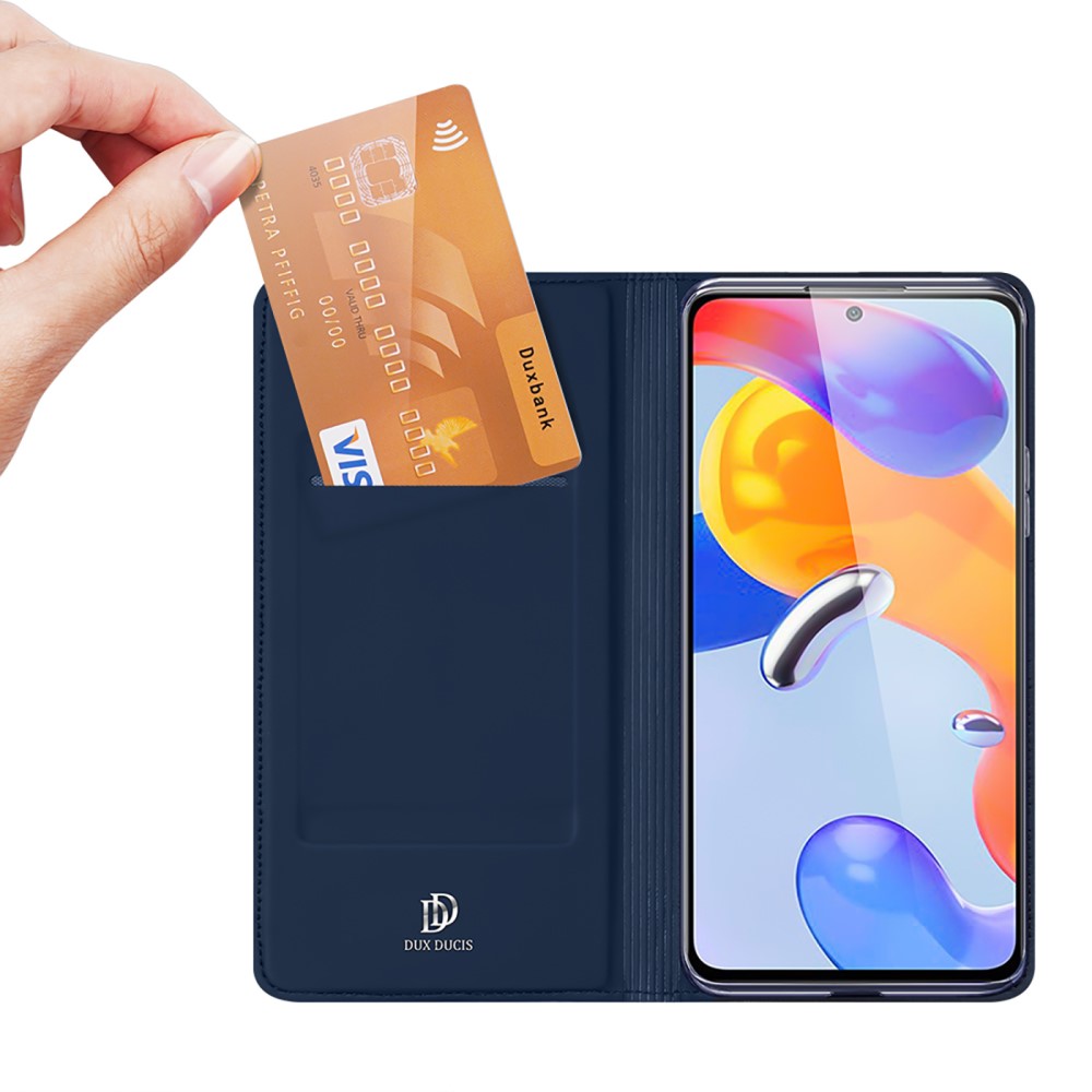 DUX DUCIS DUX DUCIS Xiaomi Redmi Note 11 Pro 5G Fodral Skin Pro Blå