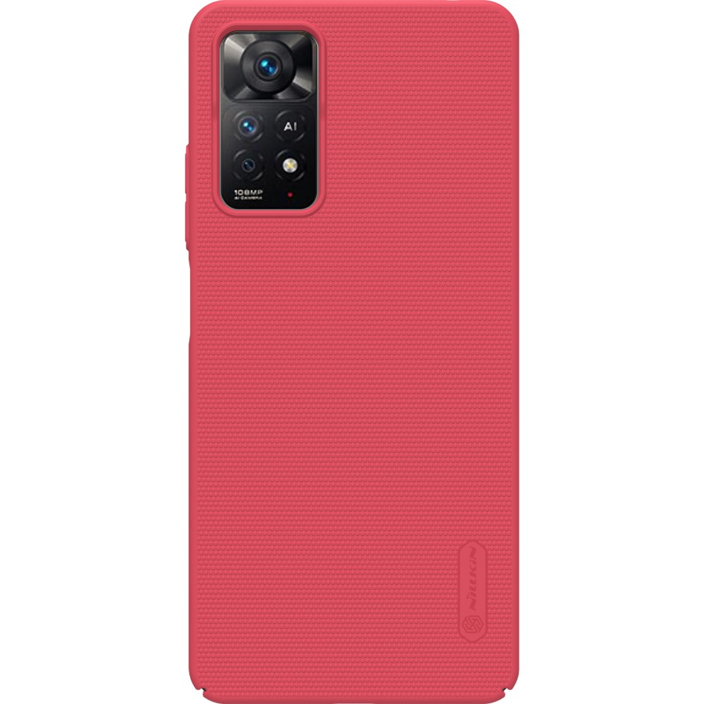 NILLKIN NILLKIN Xiaomi Redmi Note 11 Pro 5G Skal Frosted Shield Röd