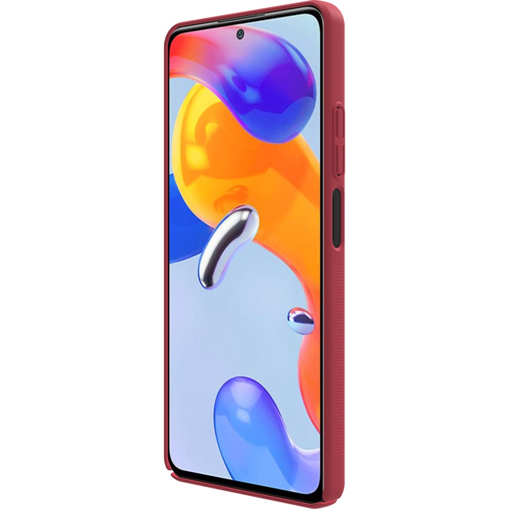 NILLKIN NILLKIN Xiaomi Redmi Note 11 Pro 5G Skal Frosted Shield Röd