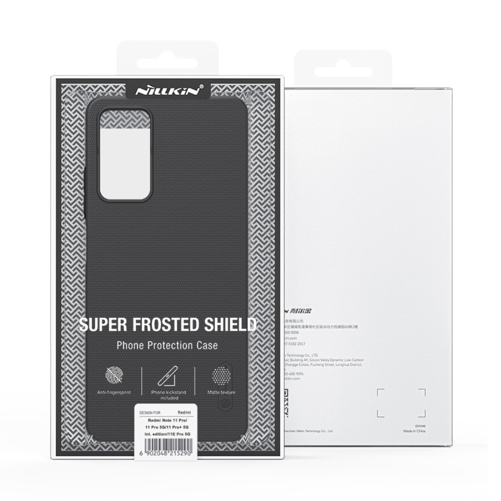NILLKIN NILLKIN Xiaomi Redmi Note 11 Pro 5G Skal Frosted Shield Röd