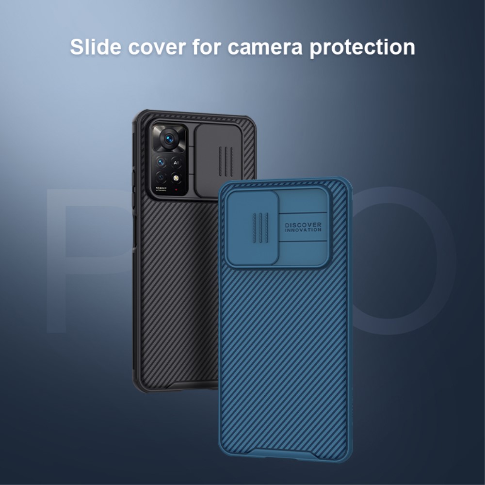 NILLKIN NILLKIN Xiaomi Redmi Note 11 Pro 5G Skal CamShield Pro Svart