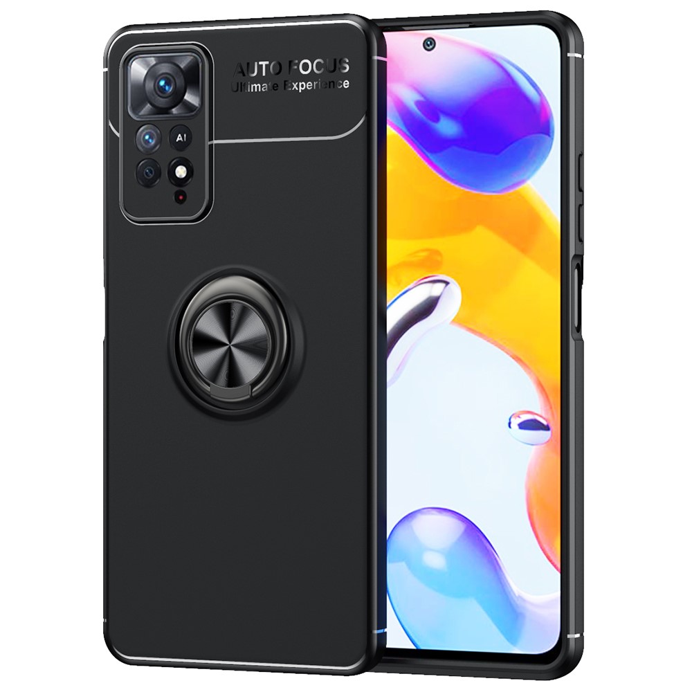  Xiaomi Redmi Note 11 Pro 5G Skal Ring Svart