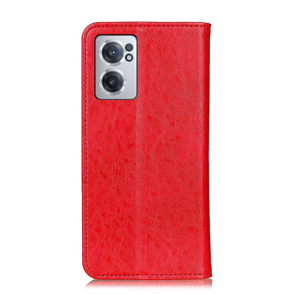  OnePlus Nord CE 2 5G Fodral Flip Läder Röd