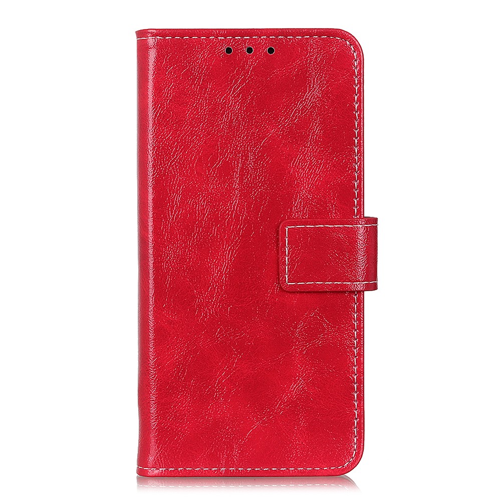  OnePlus Nord CE 2 5G Fodral Retro Läder Röd