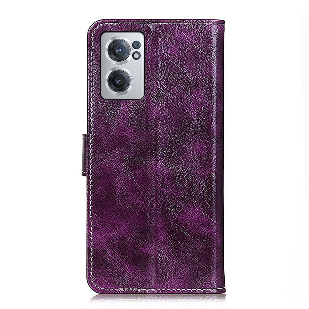  OnePlus Nord CE 2 5G Fodral Retro Läder Lila