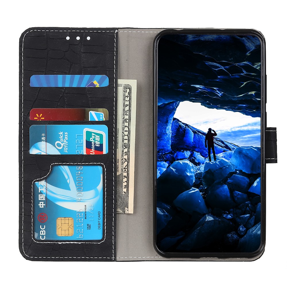  OnePlus Nord CE 2 5G Fodral Krokodil Textur Svart