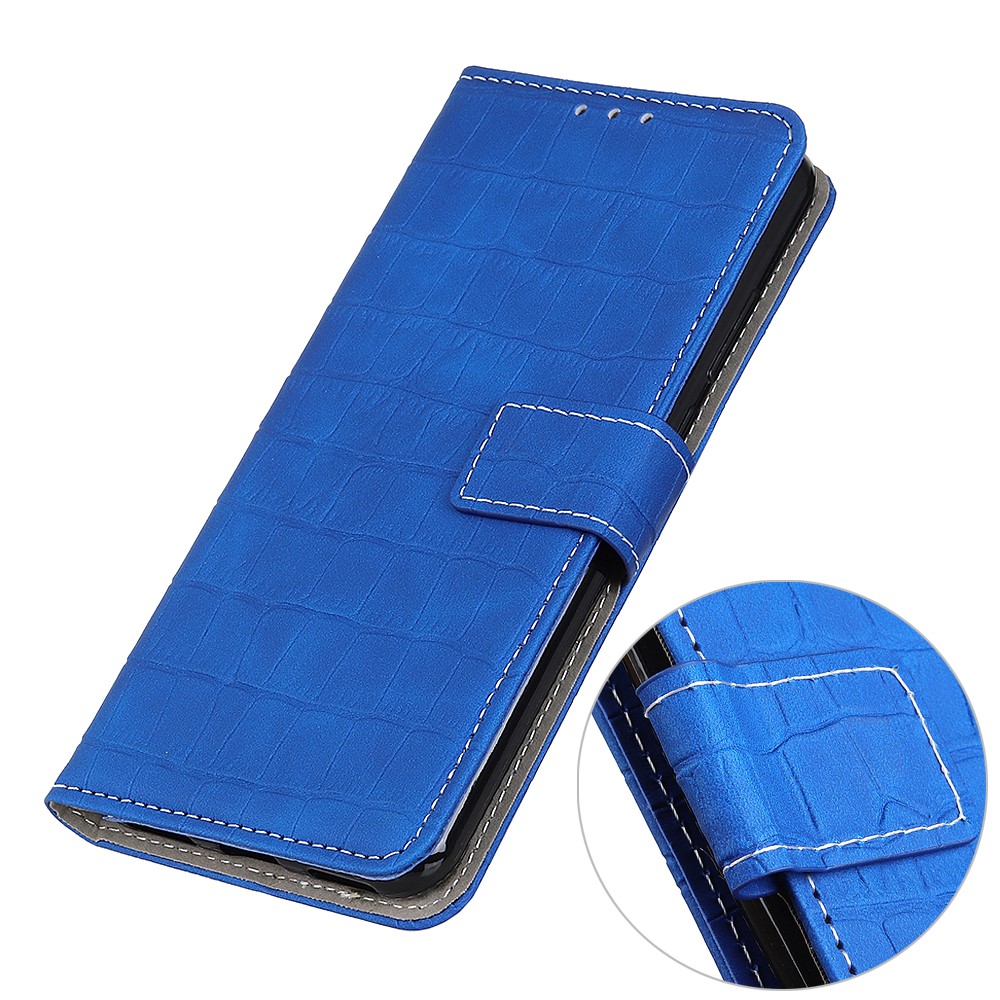  OnePlus Nord CE 2 5G Fodral Krokodil Textur Blå