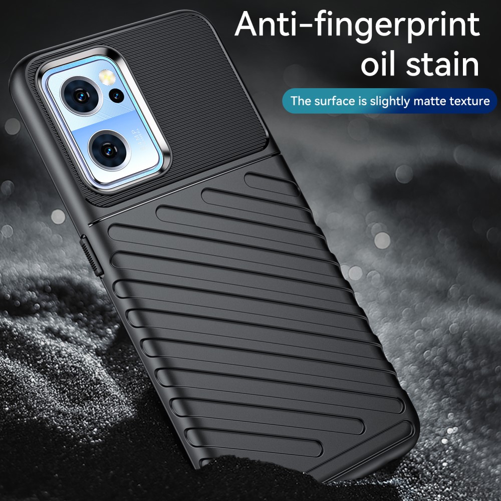  OnePlus Nord CE 2 5G Skal Twill Textur Svart